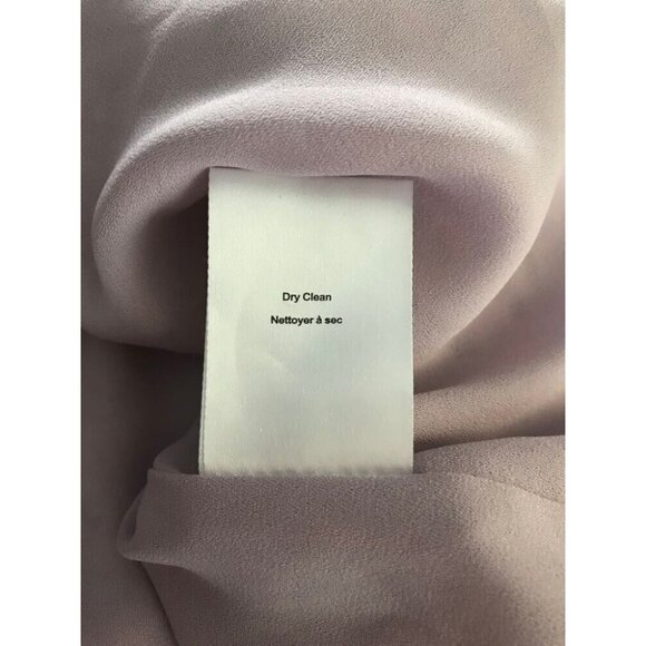 ARITZIA SUNDAY BEST Lined Skirt Size 8 Mauve Print Crochet Detail Rayon - Picture 7 of 7